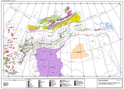 Yenisei-Khatanga Location Map